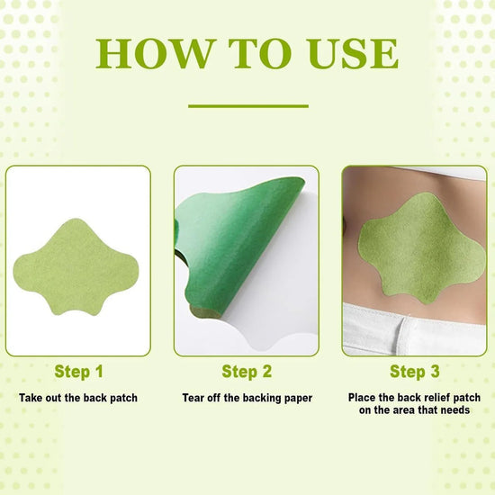 Herbal Knee Pain Relief Patches + FREE Herbal Oil Bottle